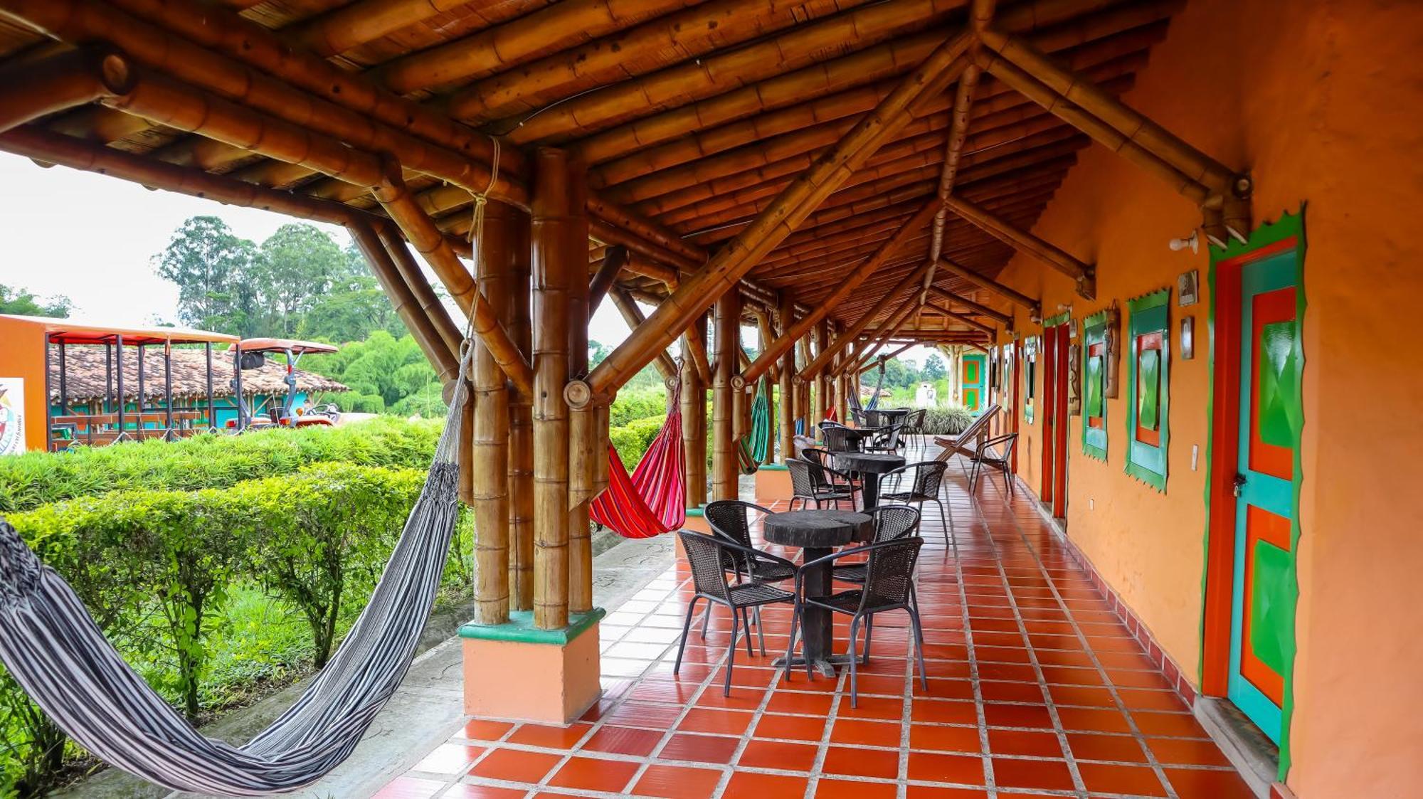 Hotel Parque De Los Arrieros Montenegro Exteriér fotografie